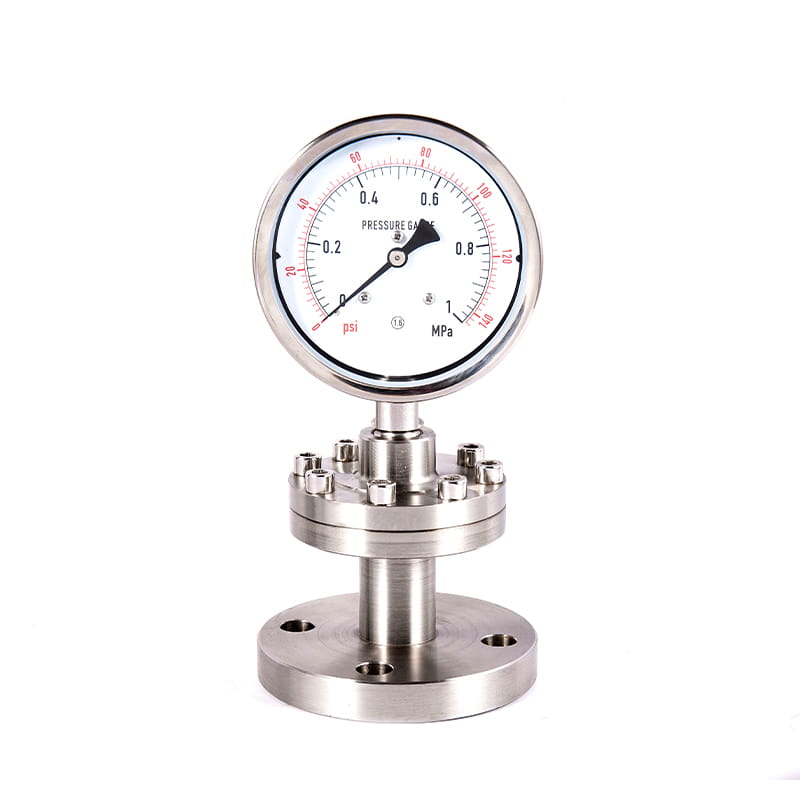 Seria Y-M Wszystkie stalowe stalowe sterylne wskaźniki ciśnieniowe Seria Y-M Wszystkie stalowe stalowe sterylne wskaźniki ciśnieniowe